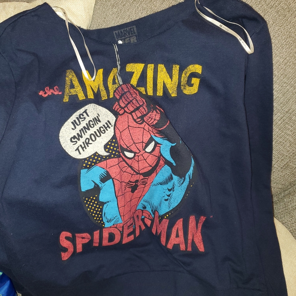 Spider-man long-sleeved top